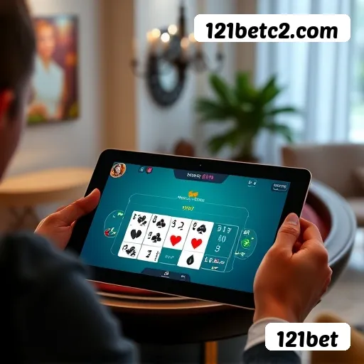 Aplicativo móvel 121bet para iOS e Android